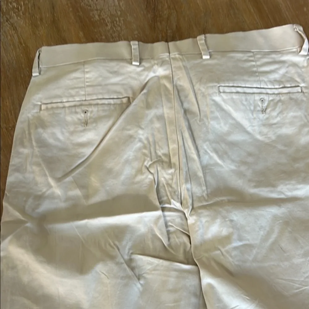 Murano Cream‎ Chinos Lightweight Cotton Blend